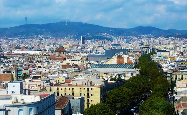 Overlooking Barcelona