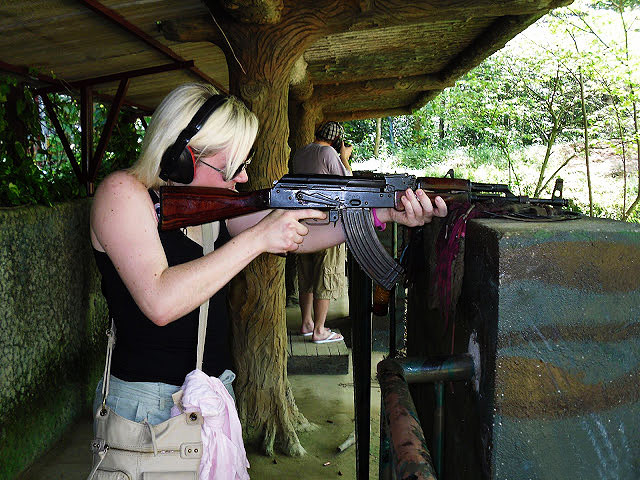 Shootng Range Cu Chi Tunnels