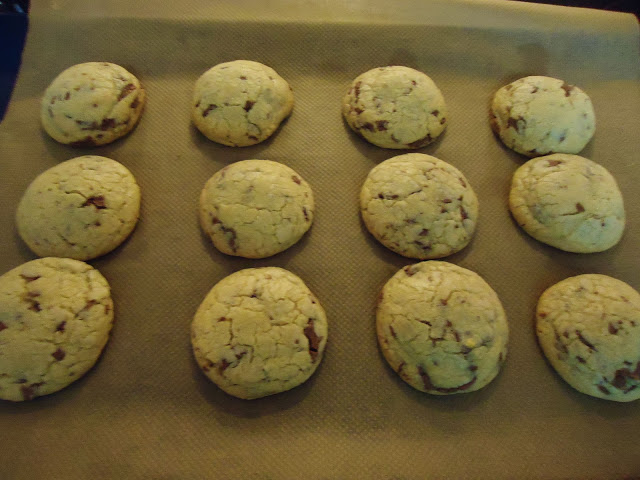 homemade chocolate chip cookies
