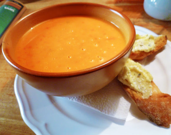 Soup and Crostini, Bistro de l'Arte