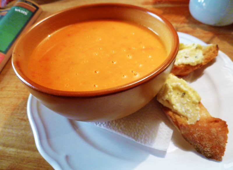 Soup and Crostini, Bistro de l'Arte