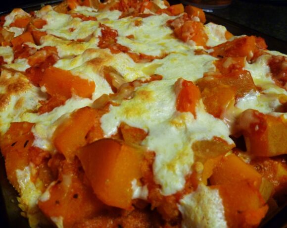 Cheesy Butternut Squash Pasta Bake