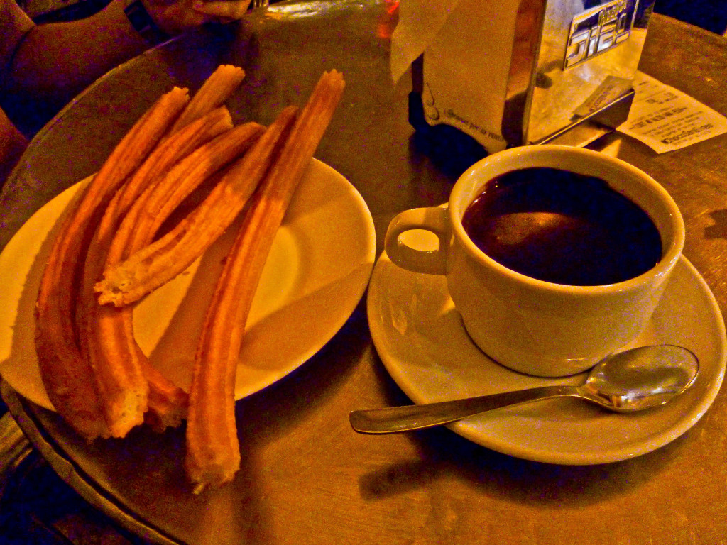 Churros in Madrid