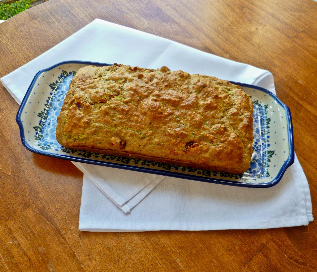 Whole Wheat Zucchini Bread with Sun-Dried Tomatoes - Hungry and Confused