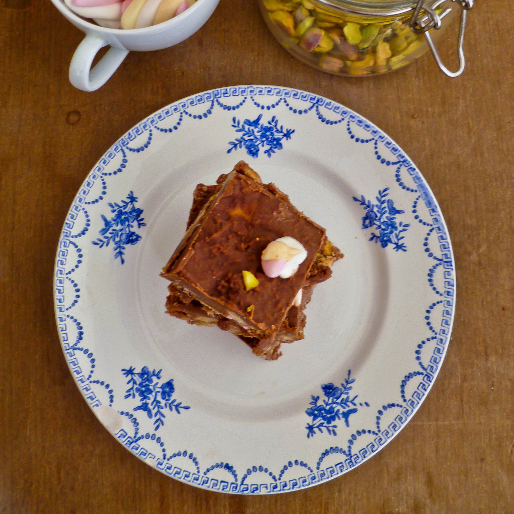 Pistachio Rocky Road