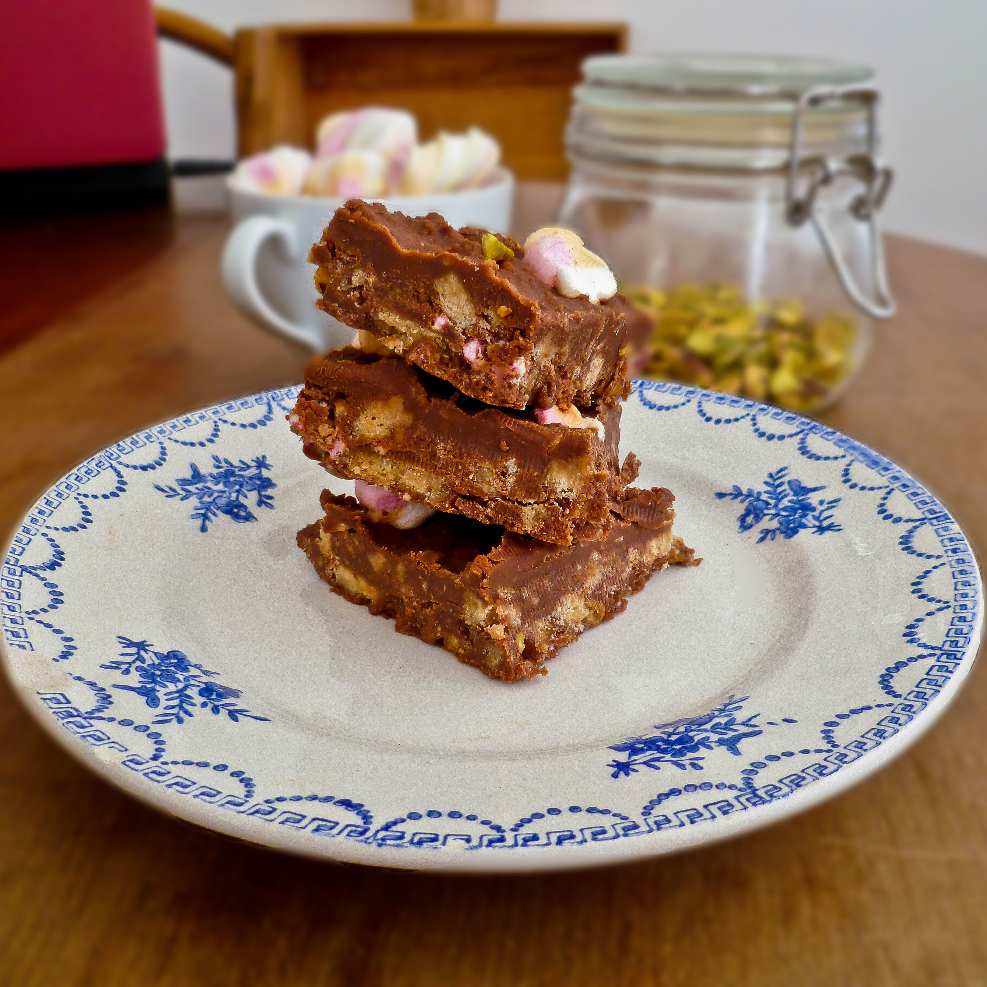 Pistachio Rocky Road