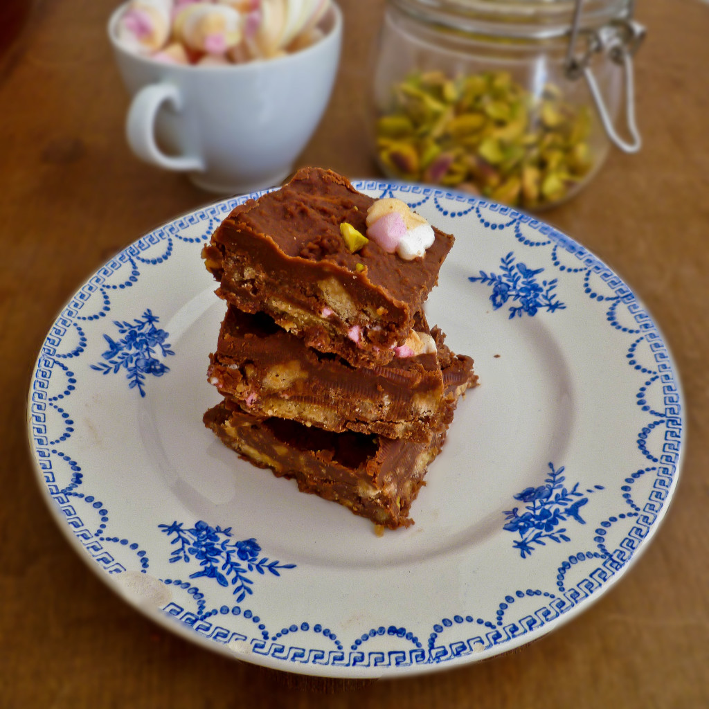 Pistachio Rocky Road