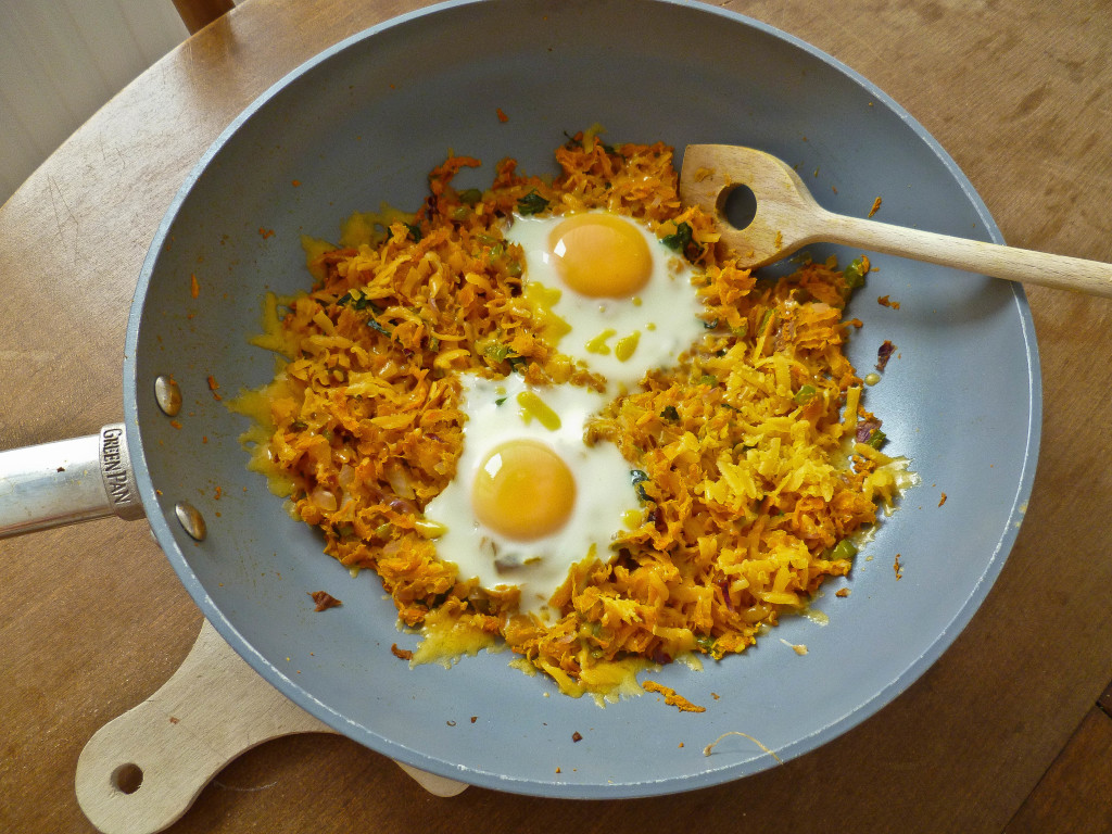 sweet potato hash browns skillet breakfast