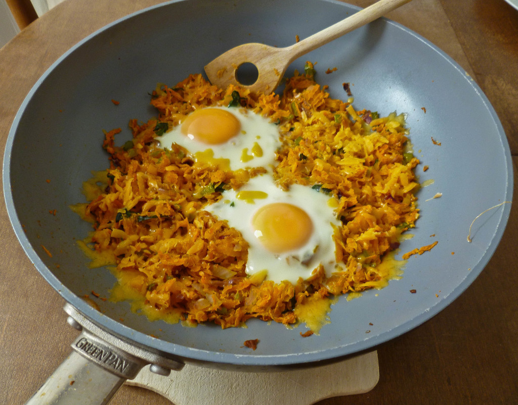 sweet potato hash browns skillet breakfast