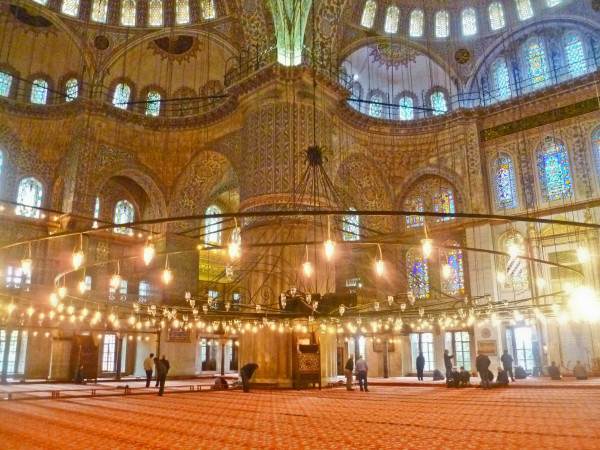 the blue mosque