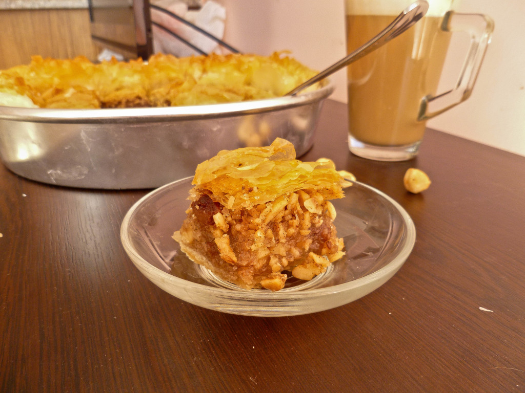 hazelnut chocolate baklava