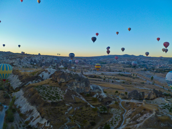 hot air balloon ride cappadocia
