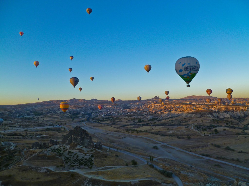 hot air balloon ride cappadocia