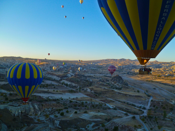 hot air balloon ride cappadocia