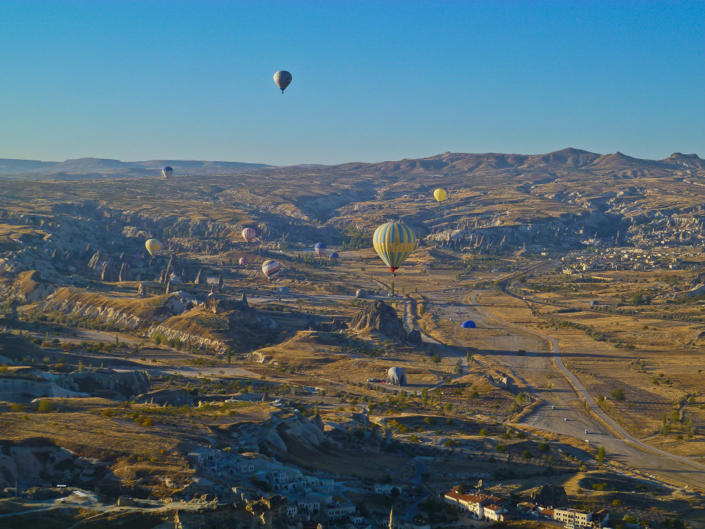 hot air balloon ride cappadocia