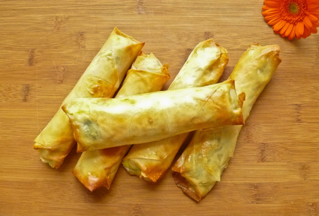 spinach and cheese cigar burek