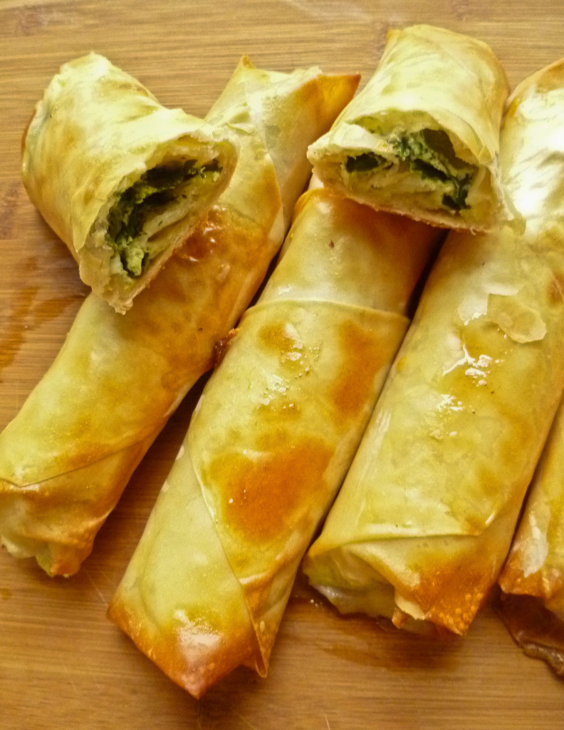 spinach and cheese cigar burek