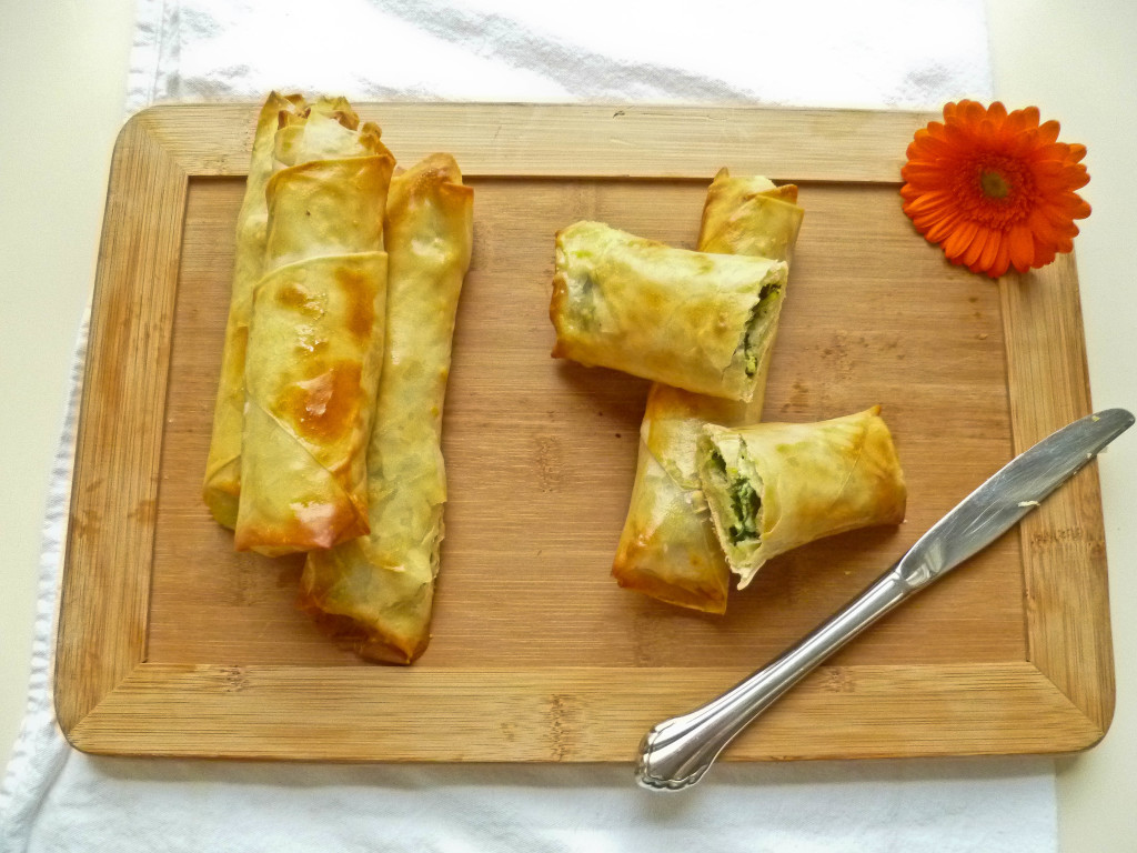 spinach and cheese cigar burek