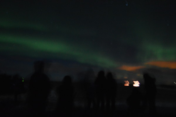 northern lights in iceland