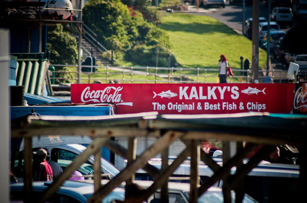 Sign for Kalky's
