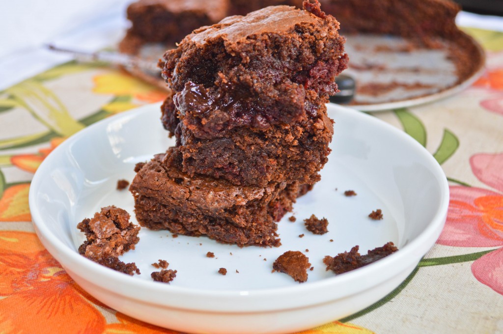 Chocolate Beetroot Brownies - Dairy free brownies that are ridiculously gooey!