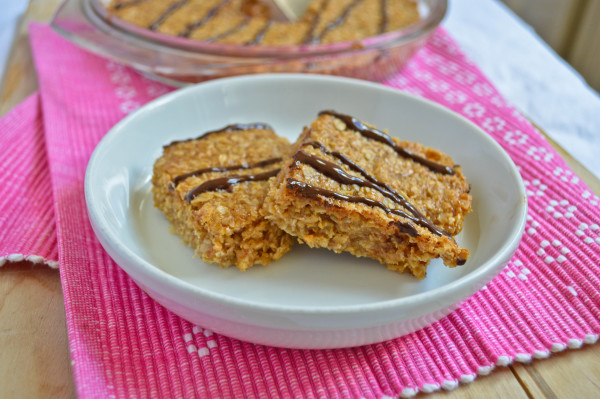 peanut butter flapjacks