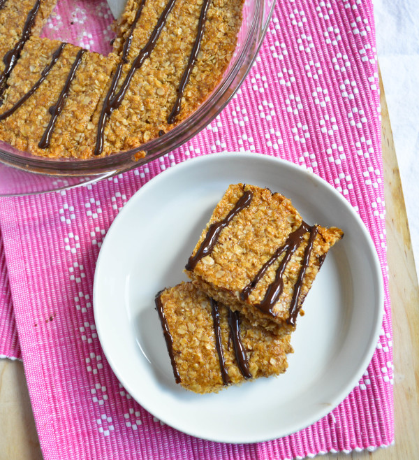 peanut butter flapjacks