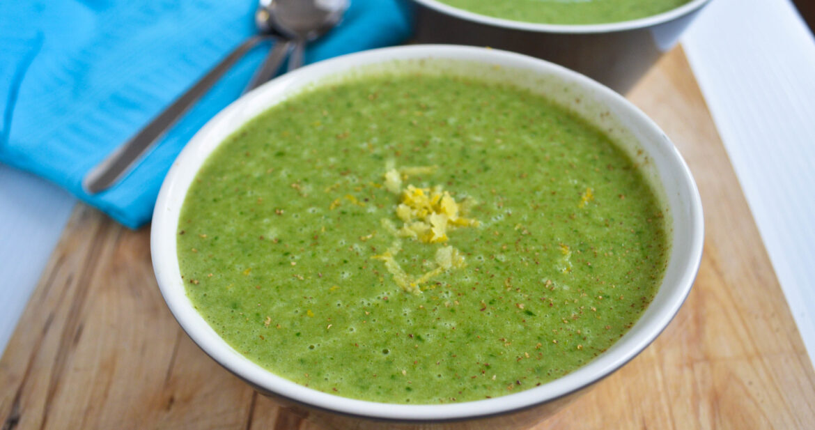 creamy spinach soup