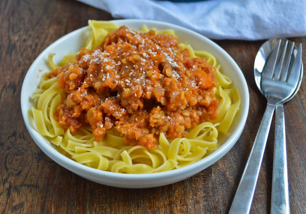 Lentil Bolognese