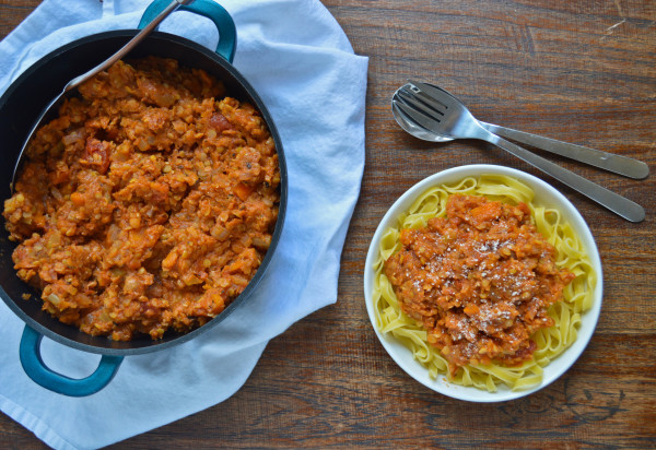 Lentil Bolognese