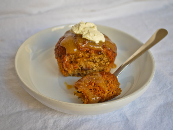 Sticky Toffee Muffins - A muffin version of the classic British dessert!