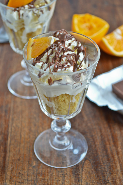 Chocolate Orange Shortbread Sundaes