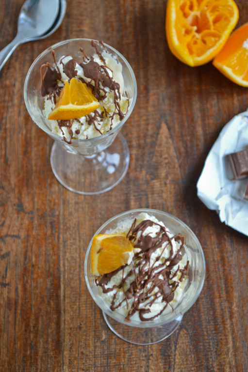 Chocolate Orange Shortbread Sundaes