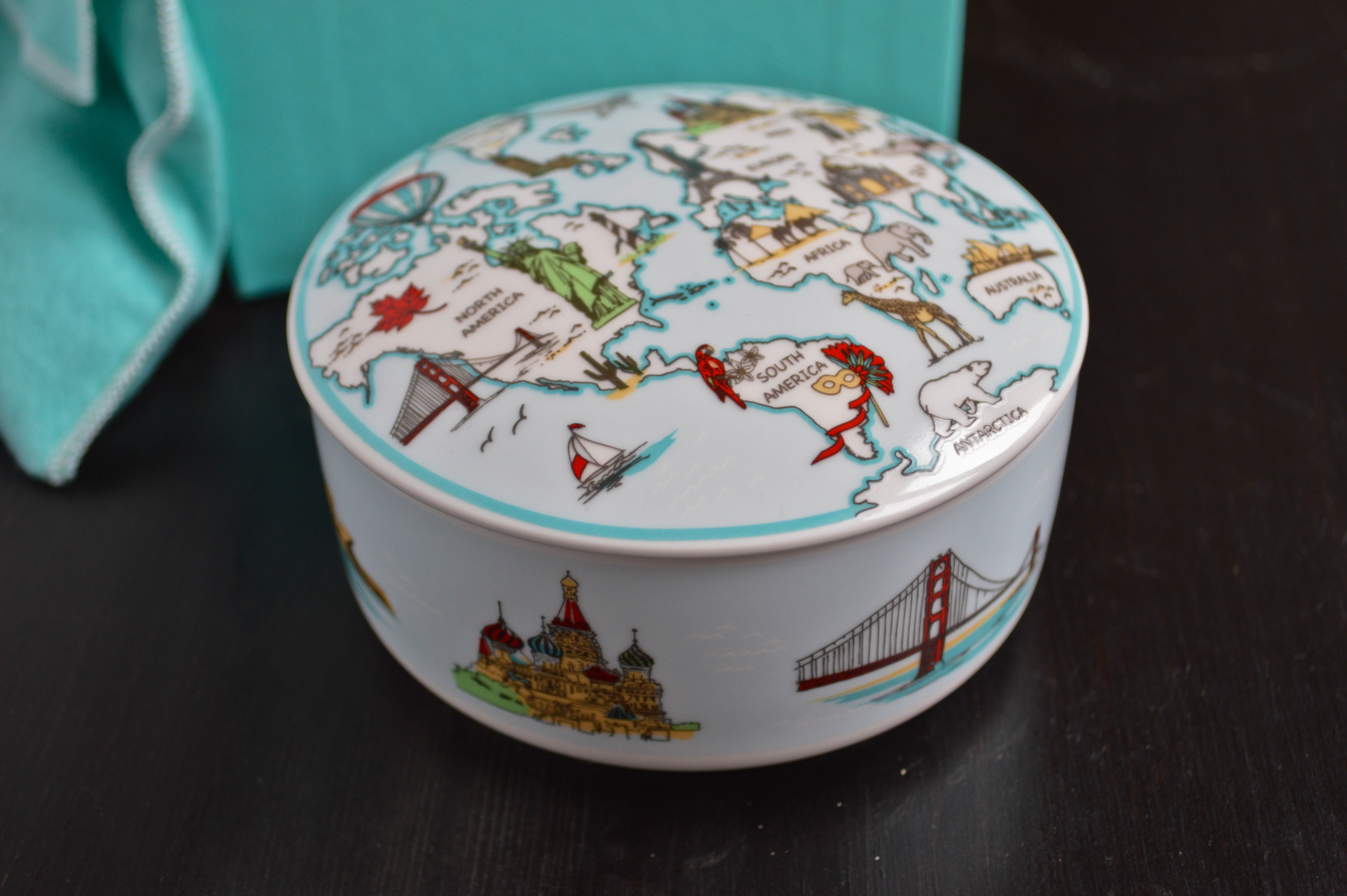 tiffany porcelain box