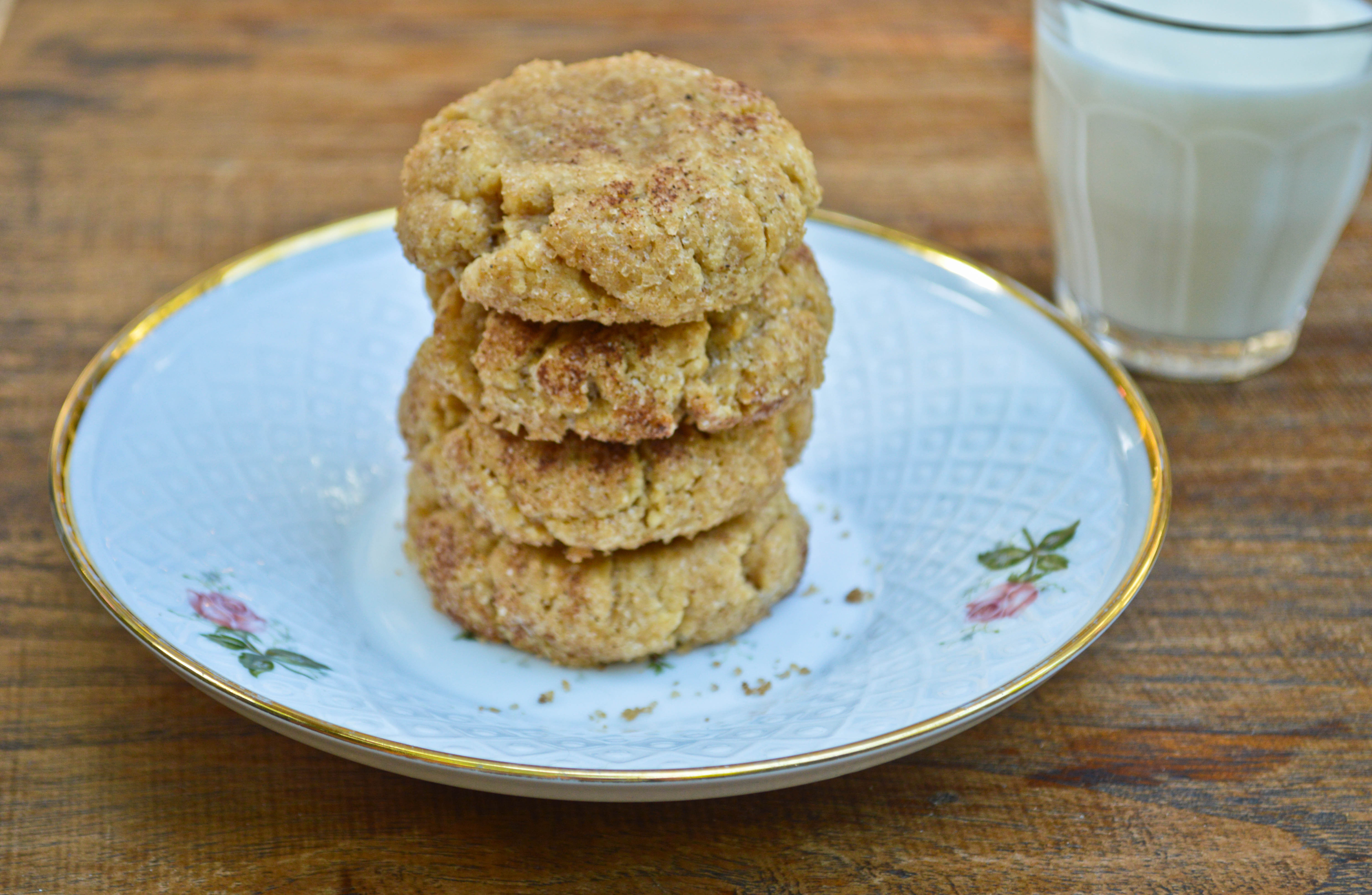 Peanut Butter Snickerdoodles