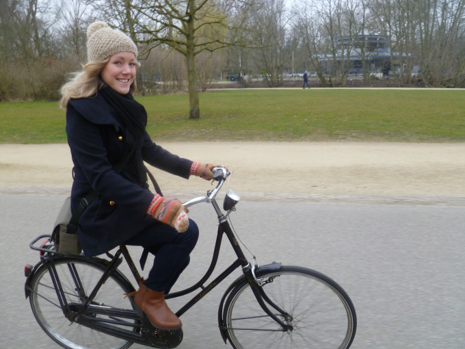 Cycling in Amsterdam