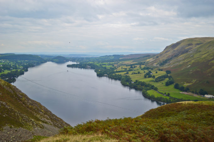 Lake Ullswater from Hallin Fell