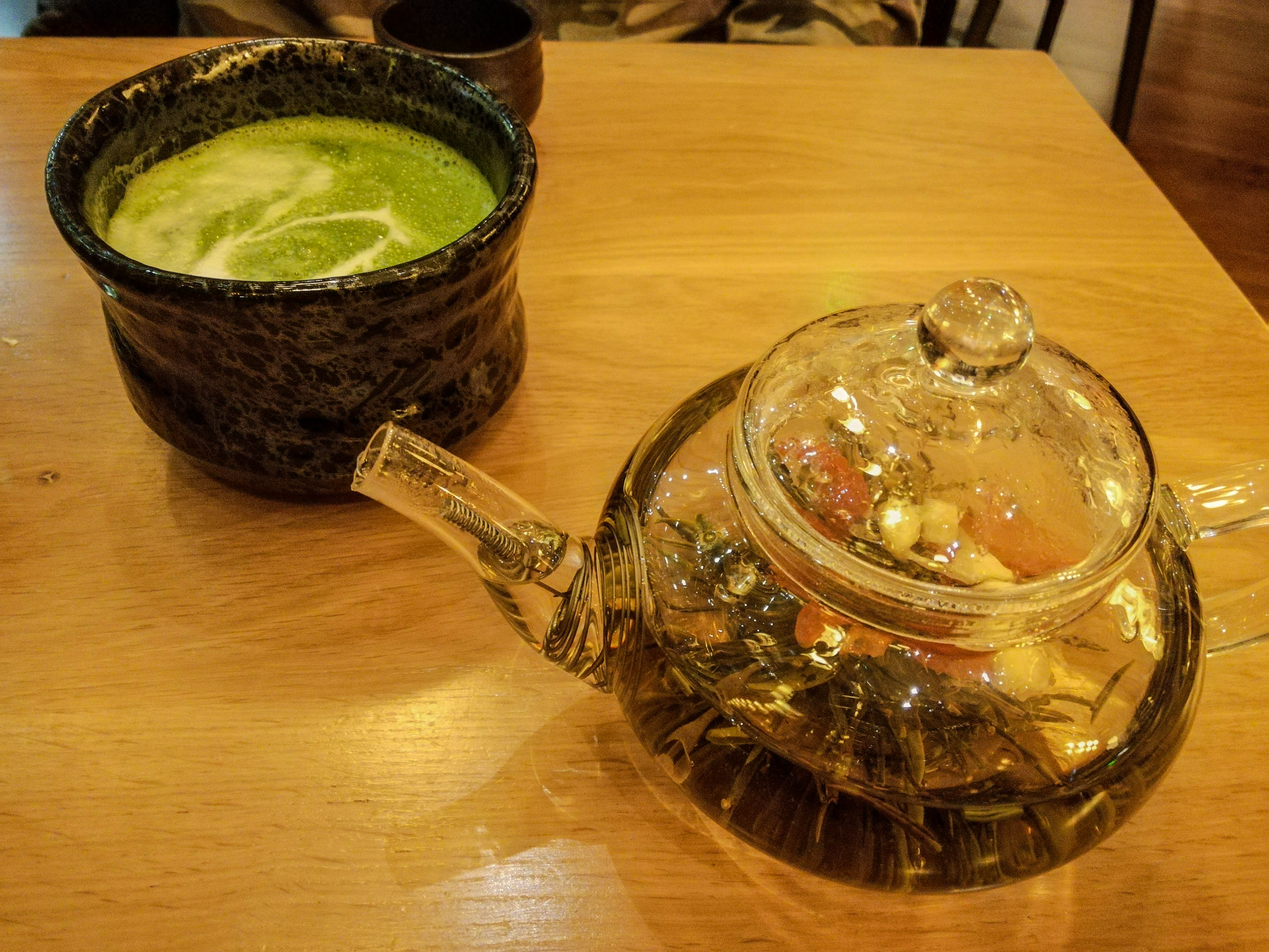 Shoryu, Piccadilly Gardens tea and matcha