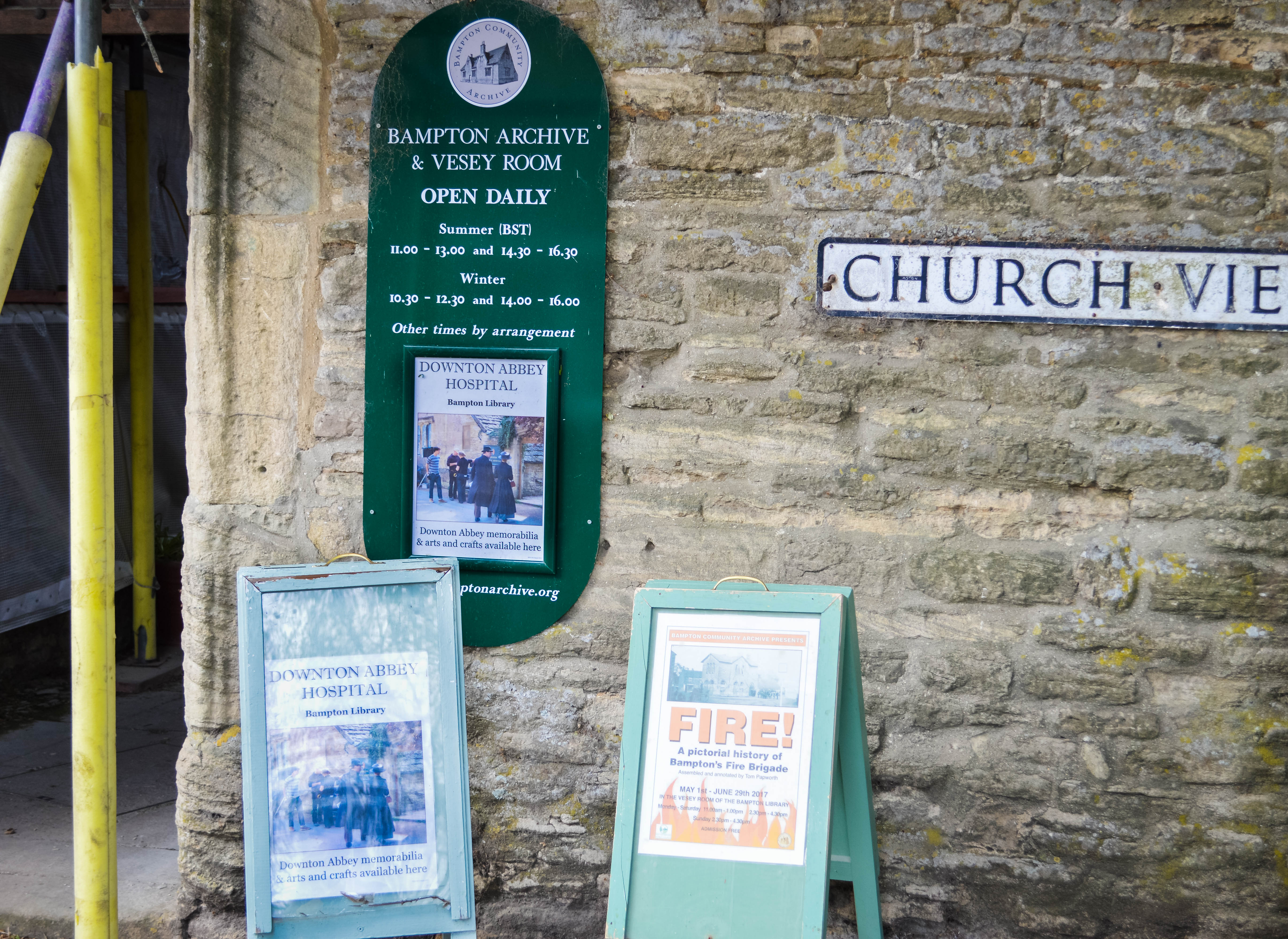 Bampton, the Real-Life Downton Village