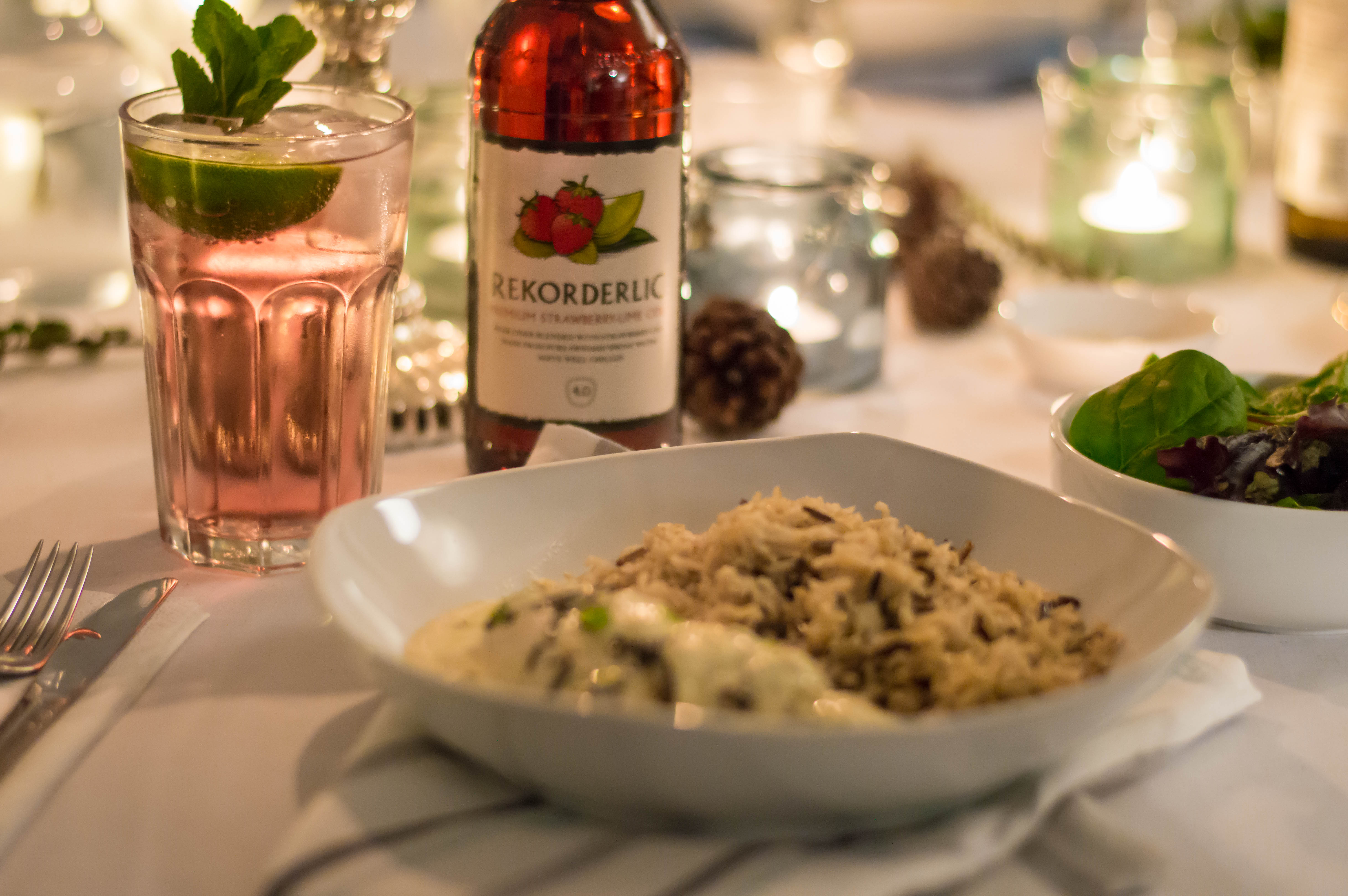 A Swedish-Themed Dinner Party with Rekorderlig