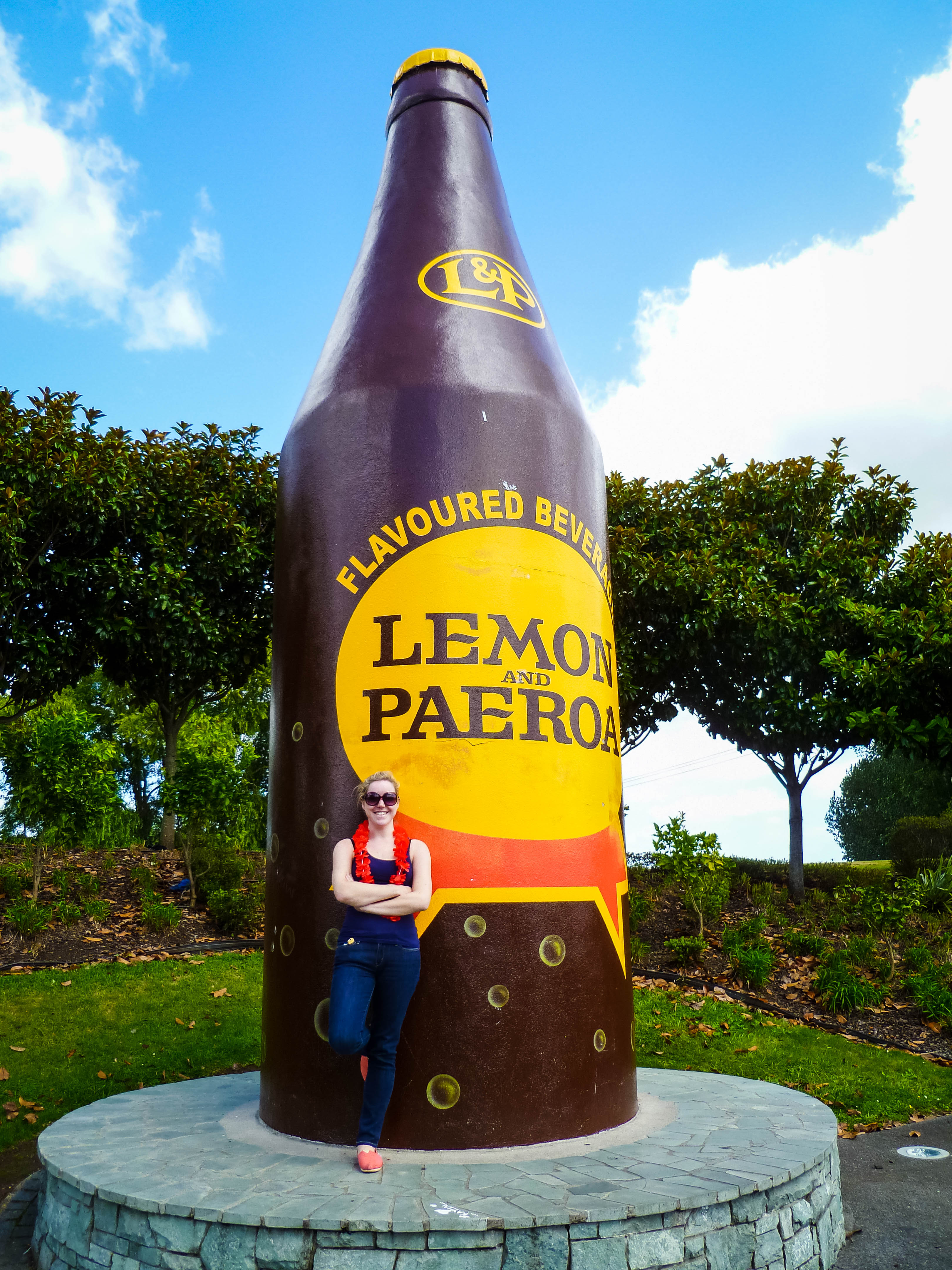 Big L and P bottle in New Zealand