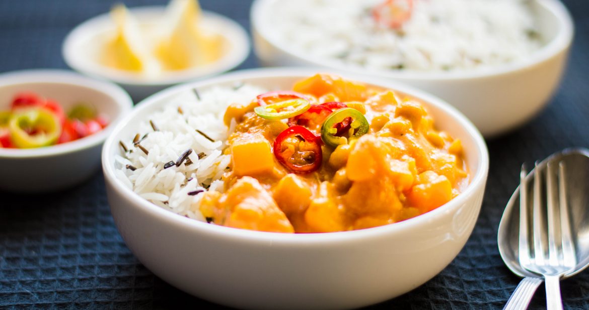 Butternut Squash and Chickpea Curry