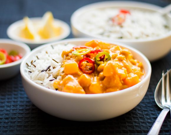 Butternut Squash and Chickpea Curry