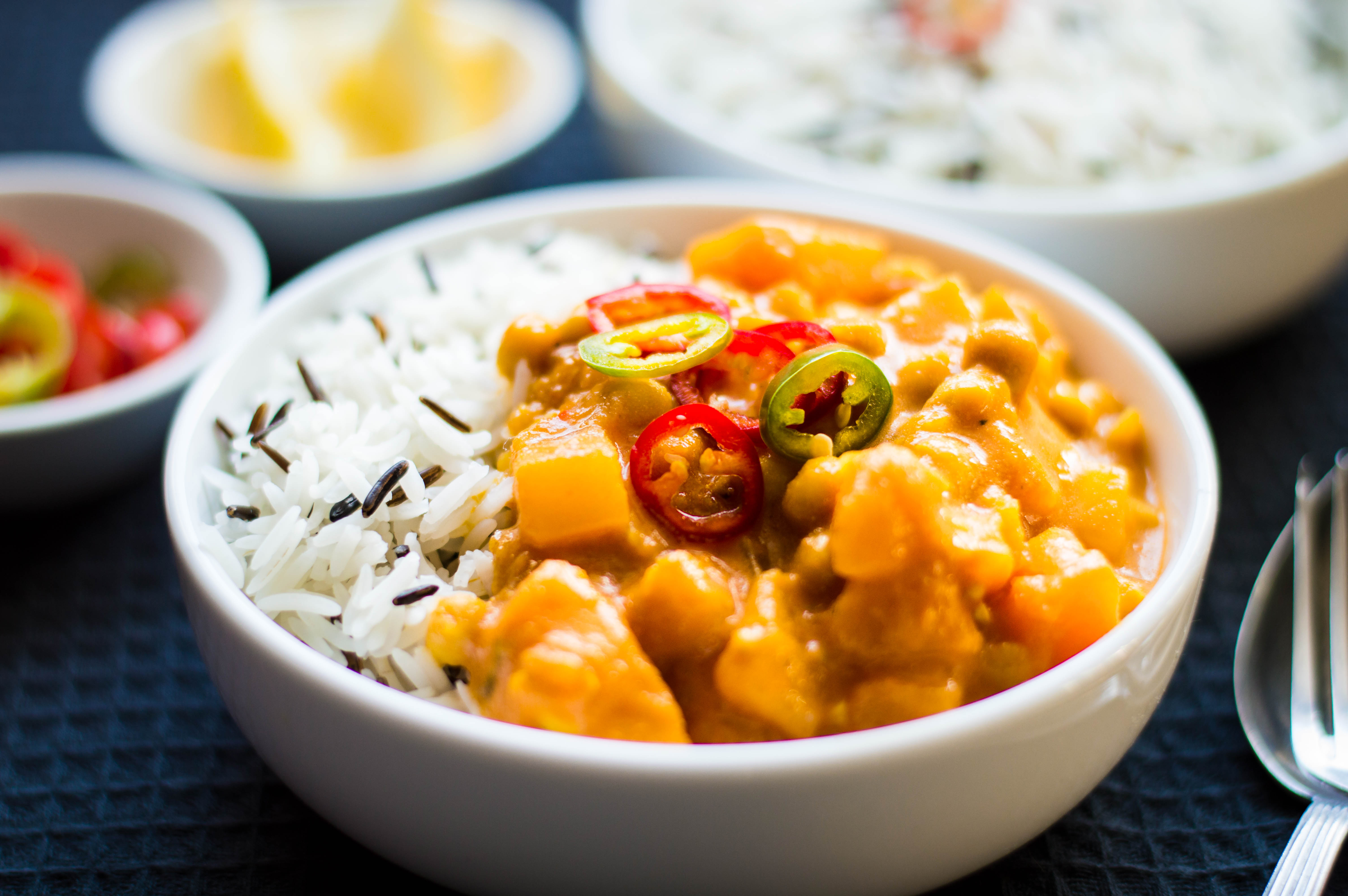 Butternut Squash and Chickpea Curry