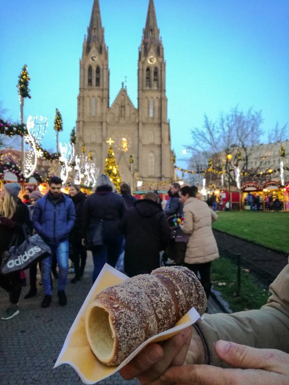 Chimney cake in Prague