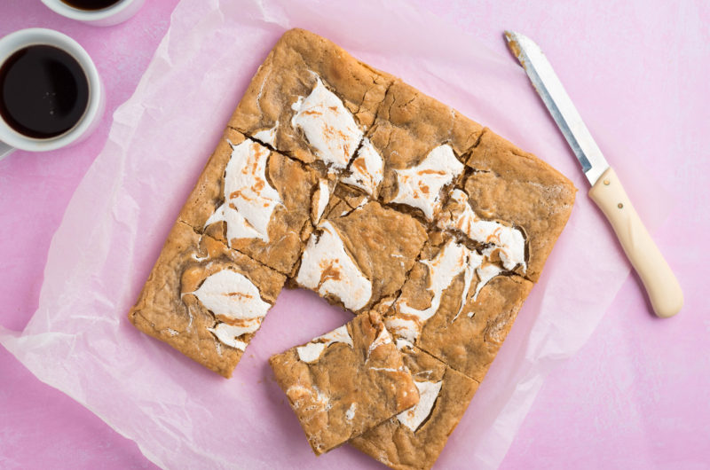 Fluffernutter Bars