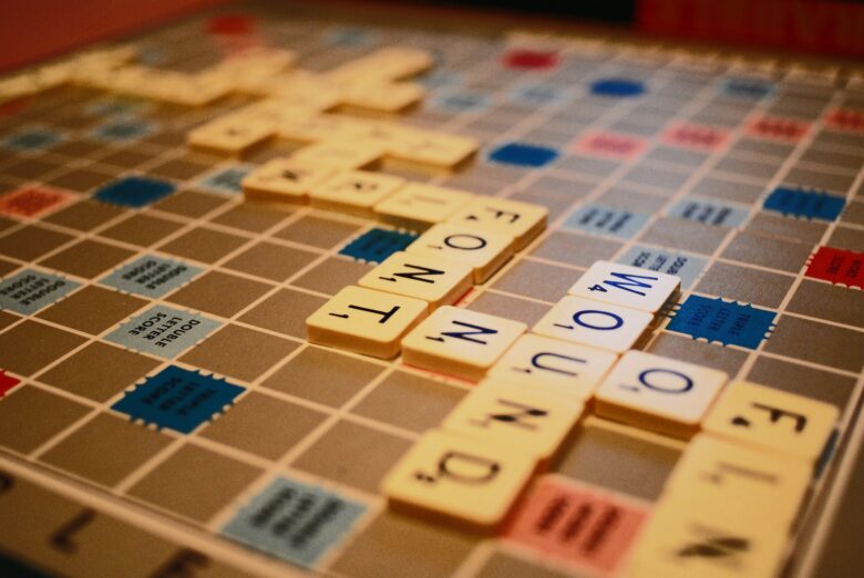 Scrabble board