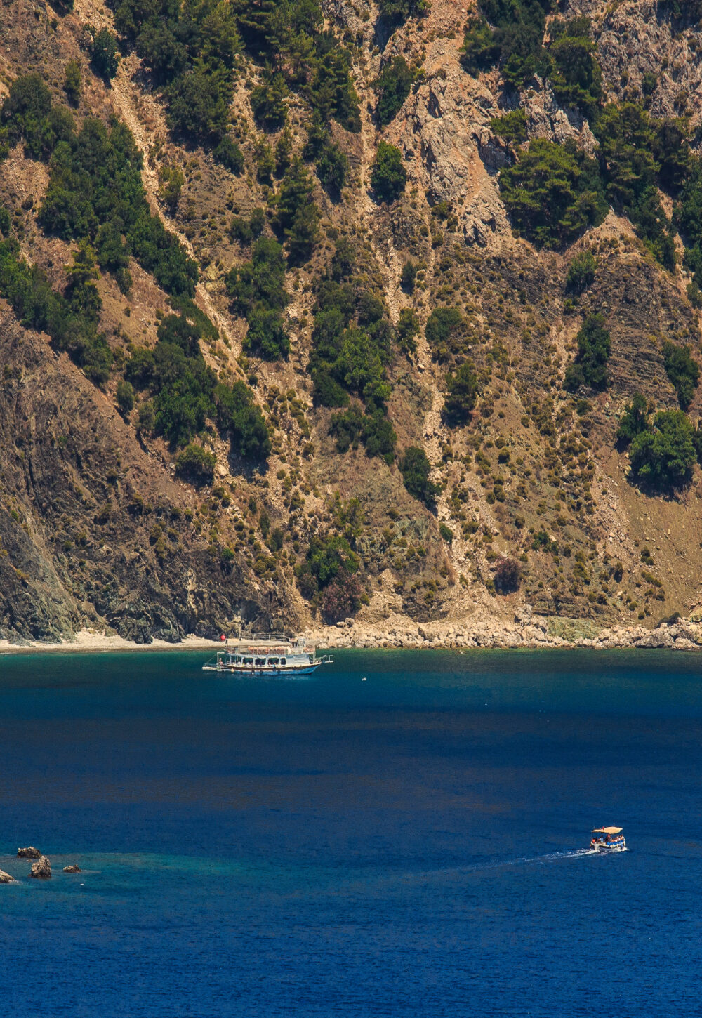 Coastal scenery in Maramis, Turkey