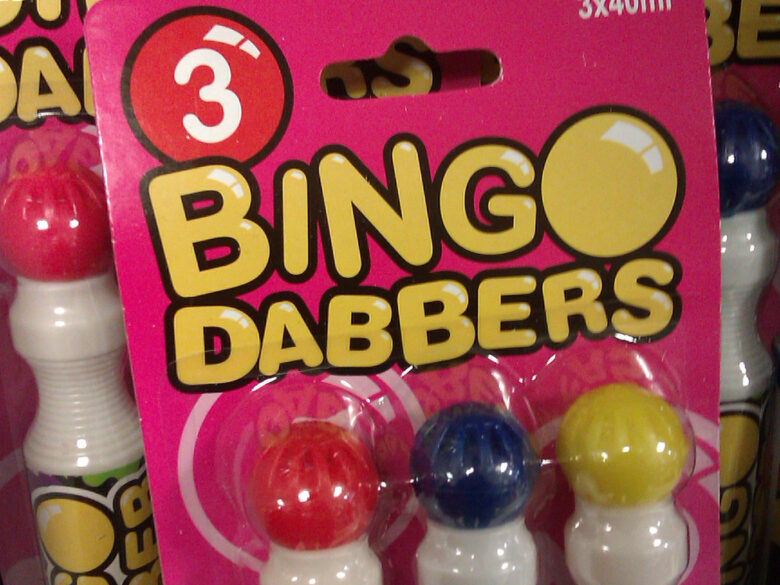 colorful pack of bingo dabbers