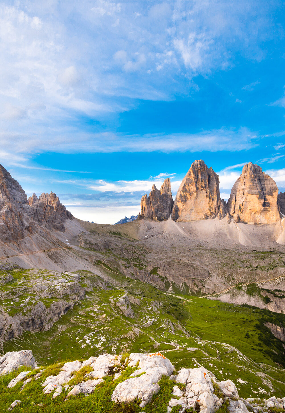 Tre Cime de Lavaredo in the Italian Dolomites